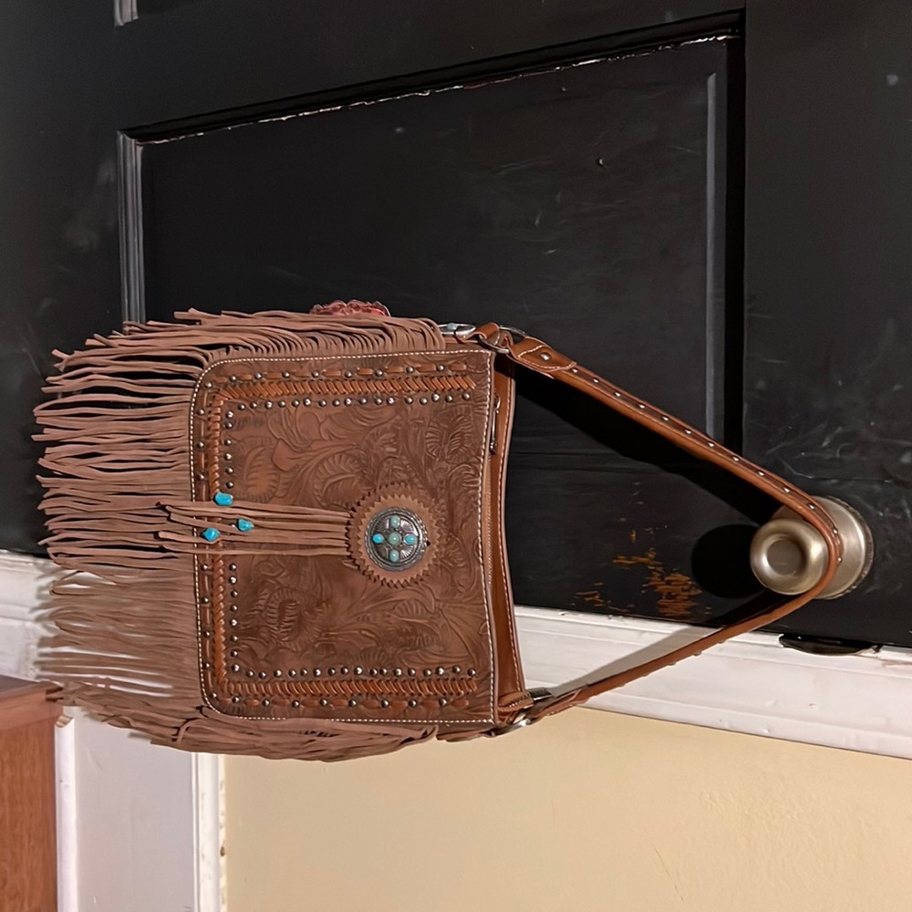 Trinity Ranch leather pocketbook